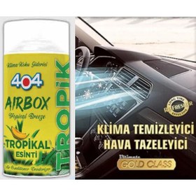 Resim EFNLUX 404 Kimya Klima Fresh Temizleyici Klima Bombası Koku Giderici Bomba Tropikal Esintisi (TROPICAL) 
