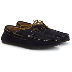 Resim George Hogg Lacivert Erkek Deri Loafer 