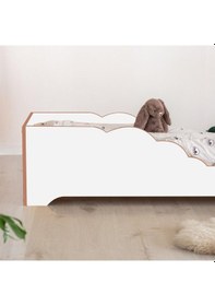 Resim Markaawm Montessori Karyola 90x190 Mdf Çocuk ve Bebek Yatak Night 