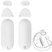 Resim GEEKRIA Anti-Slip Silicone Pad Compatible with Sony PSVR 2, PlayStation VR2 Grip Covers, Controller Grip Protector Sticker, Button Protection Pad Kit (White) 