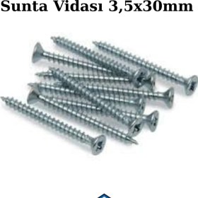 Resim Seka Hand Tools Sunta Vidası 3,5X30MM 50'li Paket 