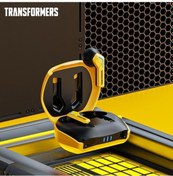 Resim Wealthglow Transformers Tf-t06 Tws Bluetooth Kulaklık 5.3 Kablosuz Kulaklık Enc Gürültü Azaltma Hıfı Stereo Kulaklık Oyun Müzik Çift Mod F2pbsu 