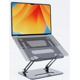 Resim Ayarlanabilir Alüminyum Macbook Ve Notebook Standı 