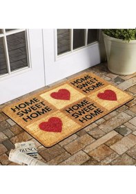 Resim Esnature Güzel Evim Temalı Kapı Önü Paspası 45x70 Cm 