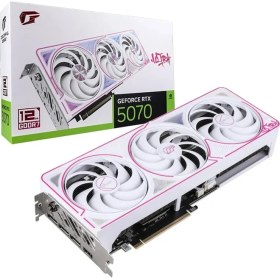 Resim Colorful Igame Geforce Rtx 5070 Ultra W Oc Gddr7 192BIT (Oc 12GB-V) 12GB Gaming (Oyuncu) Ekran Kartı 
