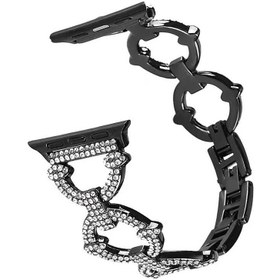 Resim Apple Watch 42mm KRD-57 Metal Kordon - Rose Gold 