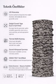 Resim colizon Unisex Motosiklet Bandana Buff - UV Korumalı Termal Outdoor Boyunluk Maske 