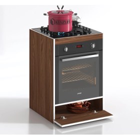 Resim Kenzlife ankastre modülü kabini berilyum cvz fırın ocak dolabı kapaklı 