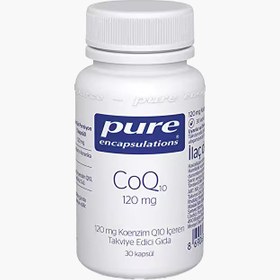 Resim Pure Encapsulations CoQ10 - 120 mg - Koenzim Q10 İçeren Takviye Edici Gıda - 30 Kapsül 
