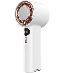 Resim Wiwu Wi-fs016 Dijital Led Göstergeli Soğutucu El Fanı Beyaz 