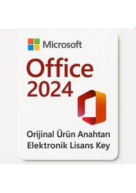 Resim Microsoft Office 2024 Ürün Anahtarı Elektronik Lisans 