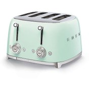 Resim Smeg 50'S Style Retro Tsf03Pgeu Pastel Yeşil Ekmek Kızartma Makinesi 