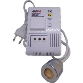 Resim Safegas SG-EX10 Exproof Alarmlı Gaz Dedektörü 