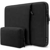 Resim Boatshop1 Tecool 13,5 Inç Macbook Uyumlu Hafif Taşıma Çantası Siyah Polyester Sessiz Kılıf Diğer 