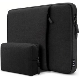 Resim Boatshop1 Tecool 13,5 Inç Macbook Uyumlu Hafif Taşıma Çantası Siyah Polyester Sessiz Kılıf Diğer 