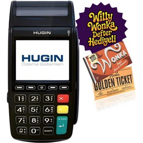 Resim HUGIN Tiger T300 4G Yeni Nesil Mobil Yazar Kasa POS - Willy Wonka Defter Hediye 