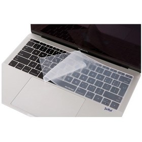 Resim Laptop Macbook Pro Klavye Koruyucu Uk-eu İngilizce 12inç A1534 - 13inç A1708 İle Uyumlu Şeffaf 
