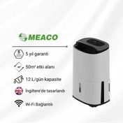 Resim Meaco MeacoDry Arete® Two 12L Nem Alma ve Hava Temizleme Cihazı 
