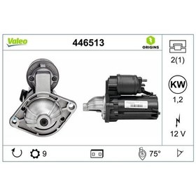 Resim Valeo 446513 Mars Motoru ( Chevrolet : Aveo -cruze-orlando 1.3 D / Opel :astra-corsa 1.3 Cdti (we434897) 