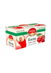 Resim Doğuş Form Kiraz Saplı Karışık Bitki Süzen Poşet Çay 5'li 20 x 2 G 
