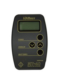Resim Wittner Mt-40 Dijital Metronom Lcd Ekran Kulaklık Çıkışı Ritim Eğitimi 