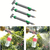 Resim 3 Adet Şişe Hava Pompası Manuel Sprey Su Pompası Spreyi DIY Bahçe Sulama Aracı Ayarlanabilir Su Akışı Araba Temizlik Araçları 
