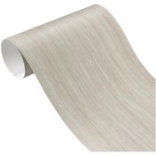 Resim 30/10 100cm Pvc Yapışkan Ahşap Tane Dokulu Araba Vinil Sarılmış Film Araba W1390 50x200cm 1 Piece Set 