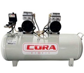 Resim Cora EWS 100 B-S2 100L Süper Sessiz Kompresör 