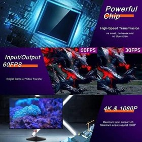 Resim Mena Rise Type C Video Capture Yakalama Kartı Uçlu HDMI To Type-C Pc Bilgisayar Video Yakalama (Hdmı Aktarma Için Kullanılmaz) 