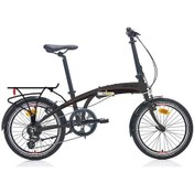 Resim Carraro Flexı 108 8 Vites Katlanır Bisiklet -shimano Acera Vites Haki 