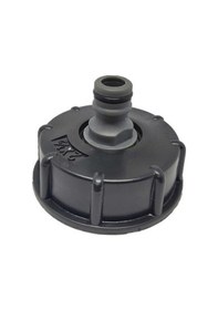 Resim Mufunye 2 İnç Kaba Dişli Ibc Su Konteyneri Adaptörü Ve Güvenlik Valfi - Plastik, 80x80x60mm, 65g 