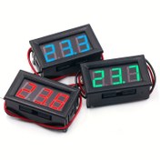 Resim 2-Tel DC 5-120V Dijital Mini Voltmetre, 1.42cm LED Ekran, 40-60V Aralığı, Kırmızı/Mavi/Yeşil Arka Aydınlatma, Arabalar, Elektronik, Araçlar, DIY Projeleri, Elektrik Test Aracı, Kompakt Tasarım, Dayanıklı Plastik Gövde, Pilsiz 