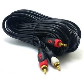 Resim 2Rca 3 5Mm 3 Metre Stereo Kablo Gold 