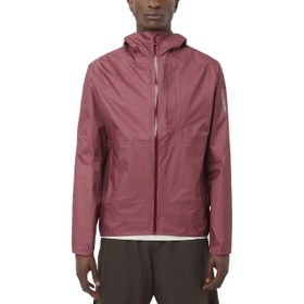 Resim Salomon Bonatti Waterproof Erkek Kırmızı Koşu Yağmurluğu 