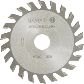 Resim Bosch Guf 4-22 A Kesici Bıçak 20*2,8 mm 22 D 