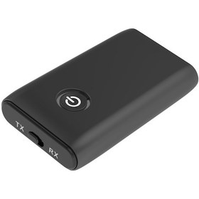 Resim Neevoyu Bluetooth 5.0 Alıcı-verici Çift Fonksiyonlu Adaptör, 3.5mm Ses Portu, 10m Mesafe, 6 Saat Çalma Süresi, Tv-bilgisayar Hoparlör Uyumlu, Plug&play 