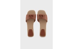 Resim Armani Exchange Logolu Tek Bantlı Terlik Bayan Terlik XDP055 XV921 01816 