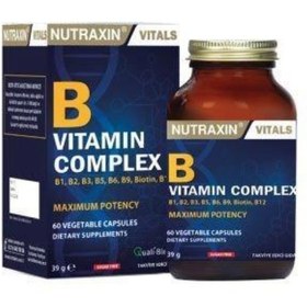 Resim Nutraxin B Vitamin Complex 60 Tablet 