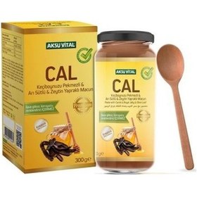 Resim Aksu Vital CAL Keçiboynuzu Arı Sütlü Zeytin Yapraklı Macun 3 x 300 G 