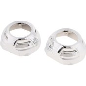 Resim Suntekstore Magideal Araba 3.0 Inç Bi-xenon Projektör Lens Kefenleri Audi Q5 Için Maske Kapağı 