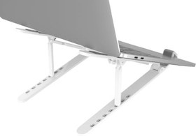 Resim XO Simple is Beauty Katlanabilir,10''-17.3'' Ayarlanabilir Laptop & Tablet Standı C102,Ergonomik Tasarım,Çizilmeye Karşı Silikon Ped, Çok Yönlü Açı ve Yükseklik Ayarı, Taşınabilir Hafif PS+Slikon Yapı 26CM / Beyaz 