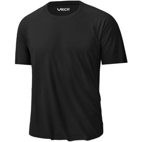 Resim Erkek 3'lü Paket %100 Pamuk Slim Fit Sporcu Tişört Basic Bisiklet Yaka Kısa Kollu T-shirt Lacivert 