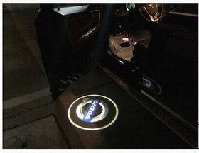 Resim Volvo Kapı Altı Delmeli Hayalet Logo 