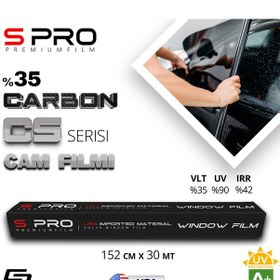 Resim S Pro Cam Filmi Nano Carbon Cs Serisi 2ply %35 152cm/30mt 