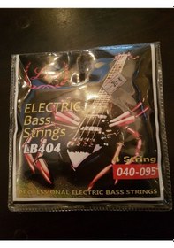 Resim Lea Lb404 4 Telli 40-95 Numara Bas Gitar Teli Seti 