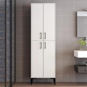 Resim Variant Mobilya - Berlin A Çok Amaçlı Banyo Dolabı - Beyaz 