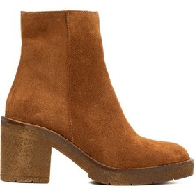Resim Cuoio Bot Kadın 25k11533xs Vergelio Suede Kahverengi 