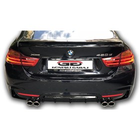 Resim Bmw F32 - F33 - F36 Difüzör 2014 - 2017 (Plastik) 