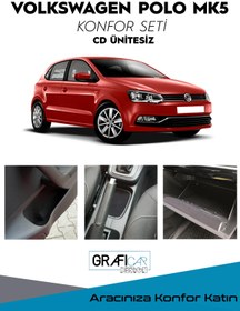 Resim GRAFİCAR Volkswagen Polo Mk5 Konfor Seti-kumaş Kaplama- Torpido Kitapçık Kapaklı Tip 