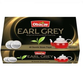 Resim Earl Grey Bergamot Aromalı Demlik Poşet Çay 48x3,2 Gr. 